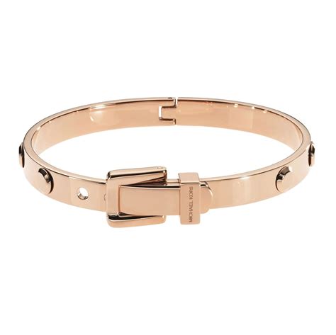 michael kors astor buckle bangle rose gold uk|Michael Kors Astor Buckle Bangle .